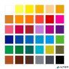 Színes ceruza készlet, háromszögletű, STAEDTLER "Noris Colour 187", 36 különböző szín