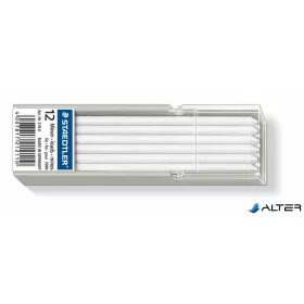   Jelölőkréta hegy, mindenre író, lemosható (omnichrom), STAEDTLER "Lumocolor 218", fehér