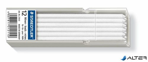 Jelölőkréta hegy, mindenre író, lemosható (omnichrom), STAEDTLER "Lumocolor 218", fehér