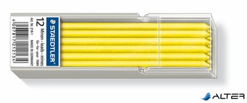 Jelölőkréta hegy, mindenre író, lemosható (omnichrom), STAEDTLER 'Lumocolor 218', sárga