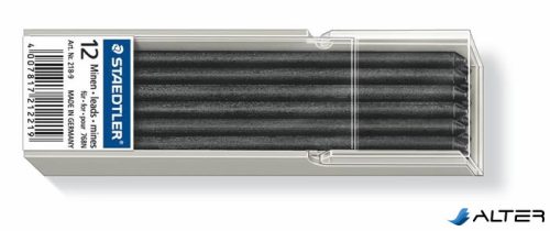 Jelölőkréta hegy, mindenre író, lemosható (omnichrom), STAEDTLER "Lumocolor 218", fekete