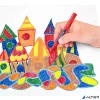 Zsírkréta, STAEDTLER "Noris 220", 12 különböző szín