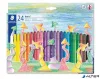 Zsírkréta, kitekerhető, STAEDTLER "Noris® 221", 24 különböző szín