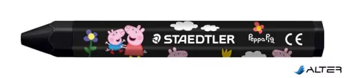 Zsírkréta, hatszögletű, jumbo, STAEDTLER „Noris® junior 224”, Peppa malac, 12 szín