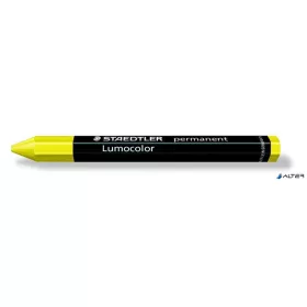   Jelölőkréta, mindenre író, vízálló (omnigraph), STAEDTLER "Lumocolor 236", sárga
