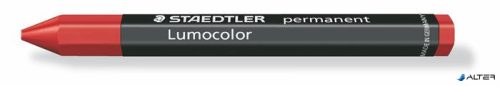 Jelölőkréta, mindenre író, (omnigraph), STAEDTLER "Lumocolor 236", piros