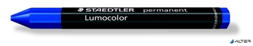 Jelölőkréta, mindenre író, vízálló (omnigraph), STAEDTLER "Lumocolor 236", kék