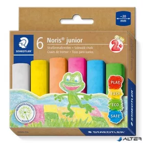   Aszfaltkréta, jumbo, STAEDTLER "Noris® Junior 2365", 6 szín