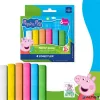 Aszfaltkréta, jumbo, STAEDTLER 'Noris® Junior 2365', Peppa malac, 6 szín