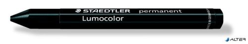 Jelölőkréta, mindenre író, vízálló (omnigraph), STAEDTLER "Lumocolor 236", fekete