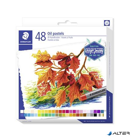Olajpasztell kréta, STAEDTLER "2420", 48 különböző szín