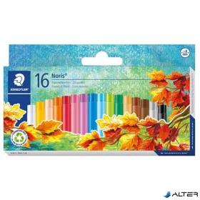   Olajpasztell kréta, STAEDTLER "Noris 241", 16 különböző szín