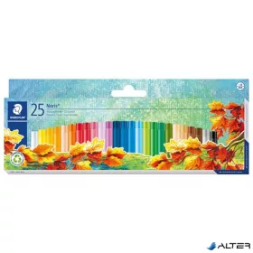   Olajpasztell kréta, STAEDTLER 'Noris 241', 25 különböző szín