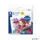 Olajpasztell kréta, STAEDTLER® "2420 M", 6 különböző metál szín