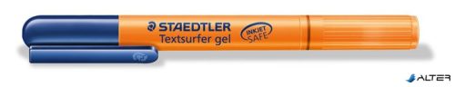 Szövegkiemelő, 3 mm, zselés, STAEDTLER "Textsurfer Gel 264", narancssárga