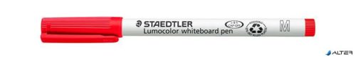 Táblamarker, 1 mm, M, kúpos, STAEDTLER 'Lumocolor 301', piros