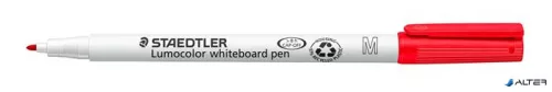 Táblamarker, 1 mm, M, kúpos, STAEDTLER "Lumocolor 301", piros