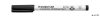 Táblamarker, 1 mm, M, kúpos, STAEDTLER "Lumocolor 301", fekete