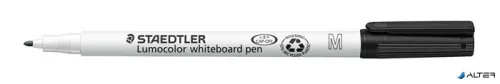 Táblamarker, 1 mm, M, kúpos, STAEDTLER 'Lumocolor 301', fekete