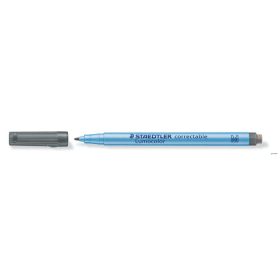   Alkoholmentes marker, OHP, 1 mm, STAEDTLER "Lumocolor® 305 M", fekete
