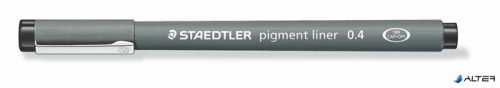 Tusfilc, 0,4 mm, STAEDTLER 'Pigment Liner 308', fekete