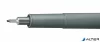 Tusfilc, 0,6 mm, STAEDTLER 'Pigment Liner 308', fekete