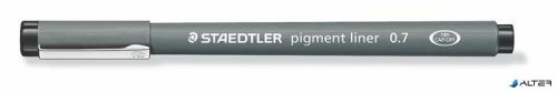 Tusfilc, 0,7 mm, STAEDTLER "Pigment Liner 308", fekete