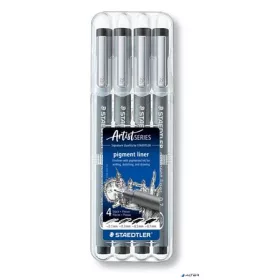   Tusfilc készlet, STAEDTLER 'Pigment Liner 308', fekete