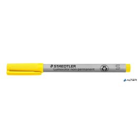   Alkoholmentes marker, OHP, 0,4 mm, STAEDTLER 'Lumocolor® 311 S', sárga