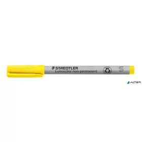   Alkoholmentes marker, OHP, 0,4 mm, STAEDTLER "Lumocolor® 311 S", sárga