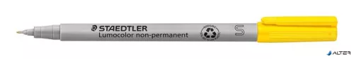 Alkoholmentes marker, OHP, 0,4 mm, STAEDTLER 'Lumocolor® 311 S', sárga