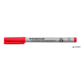   Alkoholmentes marker, OHP, 0,4 mm, STAEDTLER 'Lumocolor® 311 S', piros