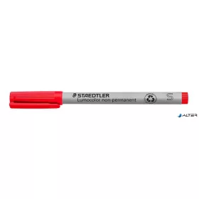   Alkoholmentes marker, OHP, 0,4 mm, STAEDTLER 'Lumocolor® 311 S', piros