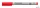 Alkoholmentes marker, OHP, 0,4 mm, STAEDTLER "Lumocolor® 311 S", piros