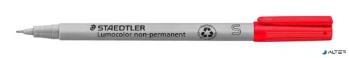Alkoholmentes marker, OHP, 0,4 mm, STAEDTLER 'Lumocolor® 311 S', piros