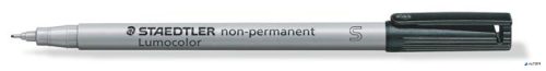 Alkoholmentes marker, OHP, 0,4 mm, STAEDTLER 'Lumocolor® 311 S', fekete