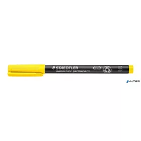   Alkoholos marker, OHP, 0,4 mm, STAEDTLER "Lumocolor® 313 S", sárga