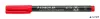 Alkoholos marker, OHP, 0,4 mm, STAEDTLER "Lumocolor® 313 S", piros