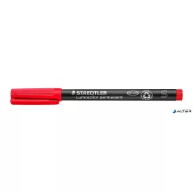   Alkoholos marker, OHP, 0,4 mm, STAEDTLER "Lumocolor® 313 S", piros