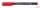 Alkoholos marker, OHP, 0,4 mm, STAEDTLER "Lumocolor® 313 S", piros