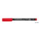 Alkoholos marker, OHP, 0,4 mm, STAEDTLER "Lumocolor® 313 S", piros