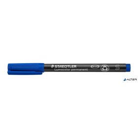   Alkoholos marker, OHP, 0,4 mm, STAEDTLER 'Lumocolor® 313 S', kék