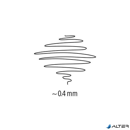 Alkoholos marker készlet, OHP, 0,4 mm, STAEDTLER 'Lumocolor® 313 S', 8 különböző szín