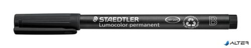 Alkoholos marker, OHP, 1-2,5 mm, STAEDTLER "Lumocolor® 314 B", fekete
