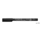 Alkoholos marker, OHP, 1-2,5 mm, STAEDTLER "Lumocolor® 314 B", fekete