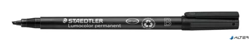 Alkoholos marker, OHP, 1-2,5 mm, STAEDTLER "Lumocolor® 314 B", fekete