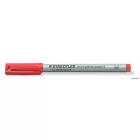   Alkoholmentes marker, OHP, 1 mm, STAEDTLER 'Lumocolor® 315 M', piros