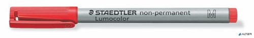 Alkoholmentes marker, OHP, 1 mm, STAEDTLER "Lumocolor® 315 M", piros