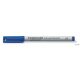 Alkoholmentes marker, OHP, 1 mm, STAEDTLER "Lumocolor® 315 M", kék