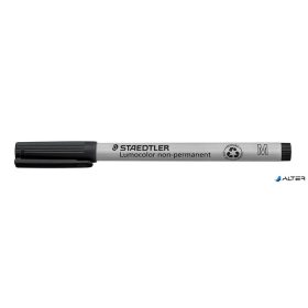   Alkoholmentes marker, OHP, 1 mm, STAEDTLER "Lumocolor® 315 M", fekete
